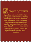 Prayer Agreement